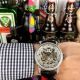 New Copy Franck Muller Round Skeleton Watch Rose Gold Brown Leather Strap (2)_th.jpg